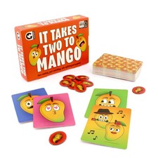Ginger Fox It Takes Two To Mango | Silly Action Card Game for Kids & Adults |