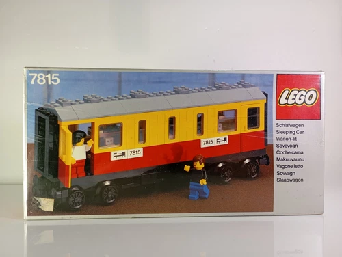 LEGO Set 7815 - Passenger BED CAR TRAIN 12v - New Blister - Vintage 1983 MISB