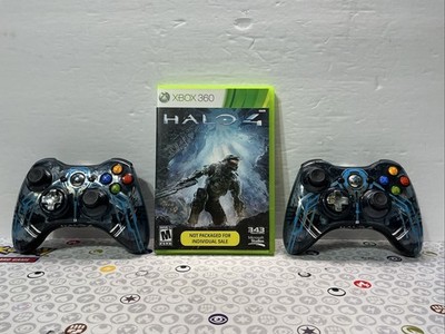 Microsoft Xbox 360 Wireless Controllers Halo 4 Limited Edition w/ Game - Tested!