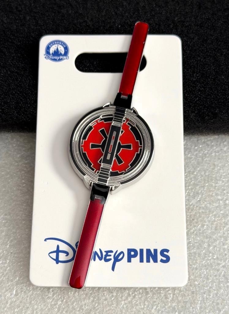Disney Parks Star Wars Rebels Inquisitor Dual Bladed Lightsaber Pin
