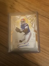 Leaf 2025 Trinity DJ Lagway Autograph /75 Auto Football Card #6