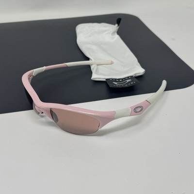 Oakley Half Jacket 1.0 Pink Frame Only 03-622 Gen 1 RARE Scratches
