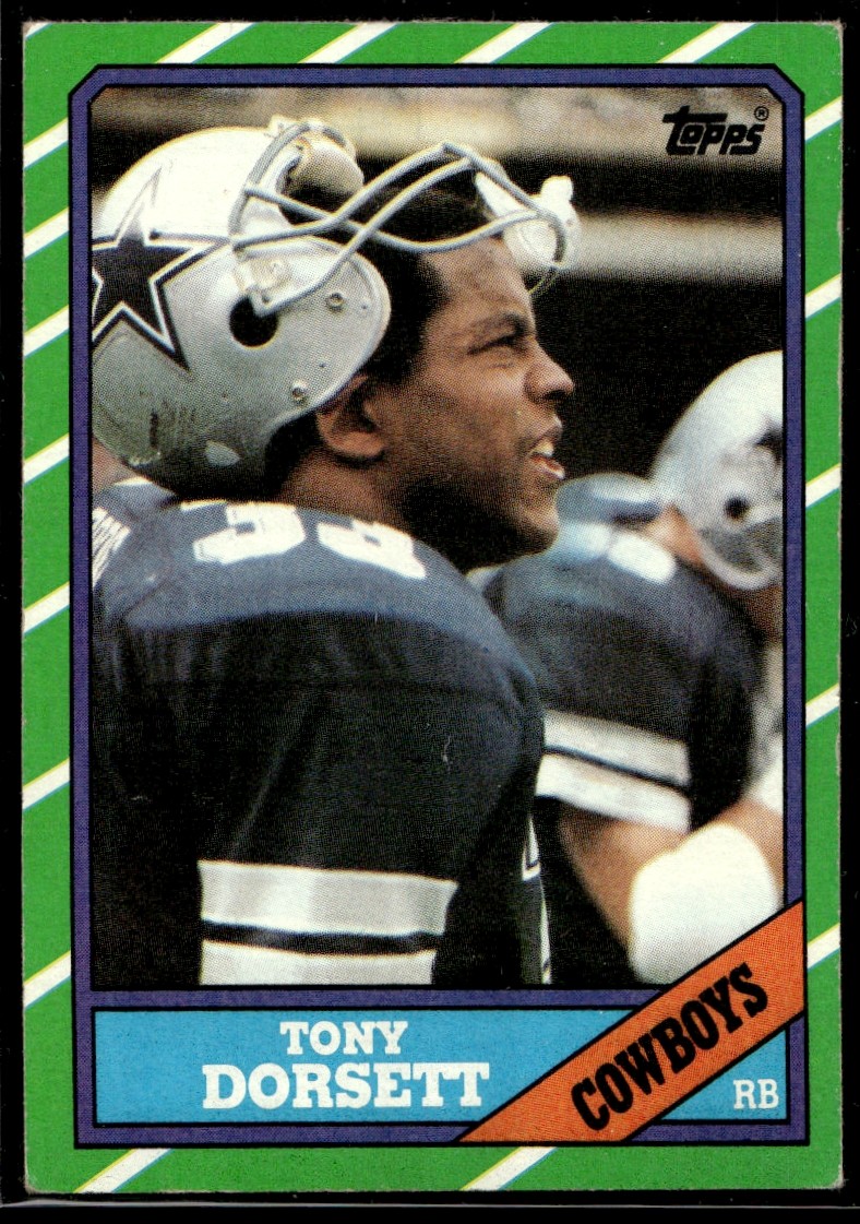 1986 Topps Tony Dorsett #126 Dallas Cowboys