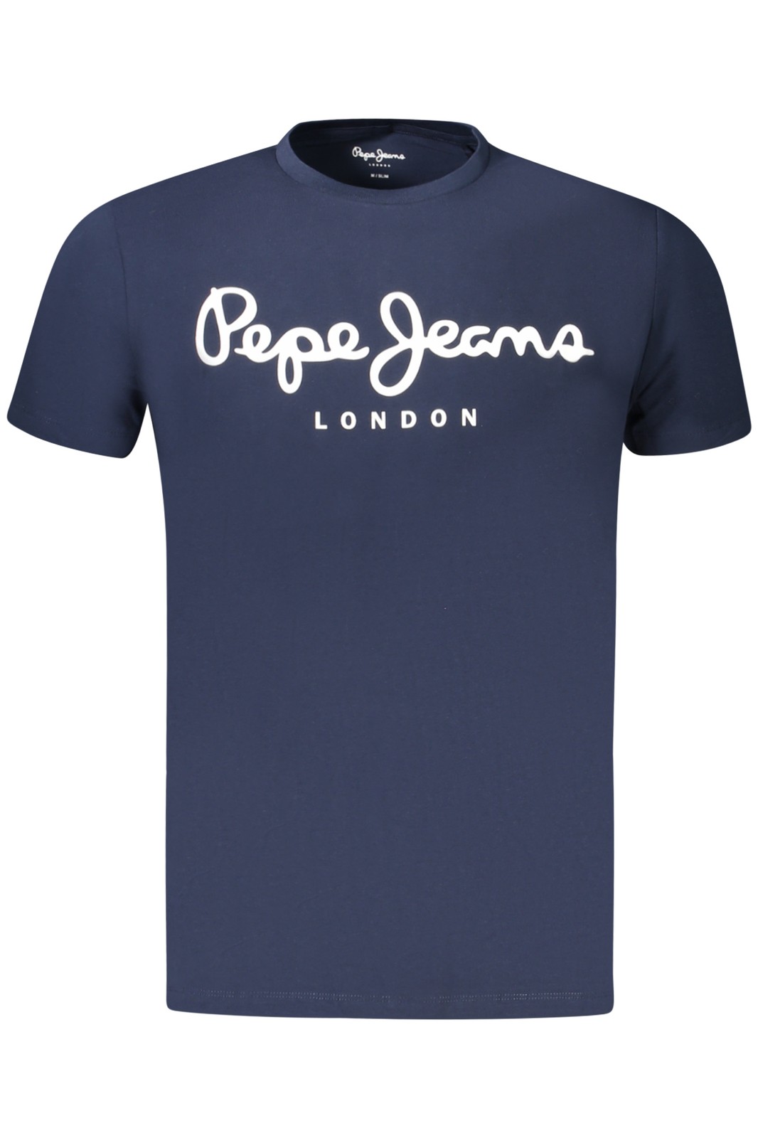 PEPE JEANS T-SHIRT MANICHE CORTE UOMO BLU TAGLIA = 2XL