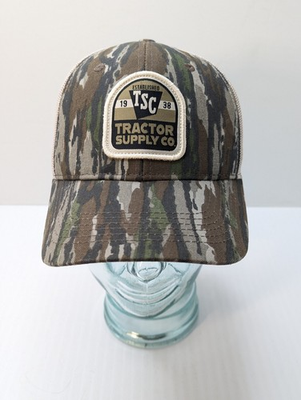 #ad Tractor Supply Co Hat Cap Snap Back Camo Mesh Trucker Patch Embroidered Mens $17.00