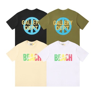 New DEPT Color Alphabet Print Short Sleeve T-Shirt