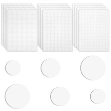 1160 Pcs Self-Adhesive Screw Cover Caps PVC Self-Adhesive Screw Hole Stickers