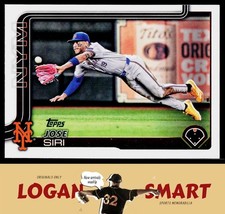 Jose Siri 2025 Topps #373 New York Mets