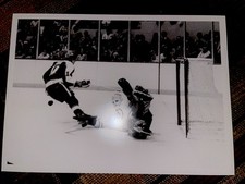GILLES GILBERT NHL HOCKEY TYPE 1 PHOTO GOALIE MASK BOSTON BRUINS GARDEN AHL OHA