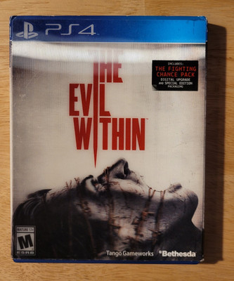 The Evil Within PS4 Special Edition Holographic Slipcover Fighting Chance Pack