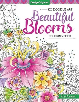 KC Doodle Art Beautiful Blooms Color..., Krisa Bousquet