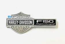 Ford Oem Harley Davidson F-150 Supercharged Nameplate 2l3z-8442528-aa New