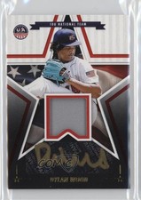 2025 Panini Stars and Stripes Signature Materials Black Gold Dylan Wood Auto tj1