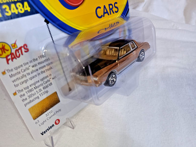 1:64 1980 CHEVROLET MONTE CARLO COMPLETELY OUT OF PRODUCTION FACTORY SEALED NEW!