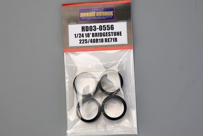 HobbyDesign HD03 0556 124 18 Zoll Bridgestone RE71R Reifen Modellbausatz