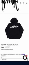 Revenge: Demon Hoodie Black