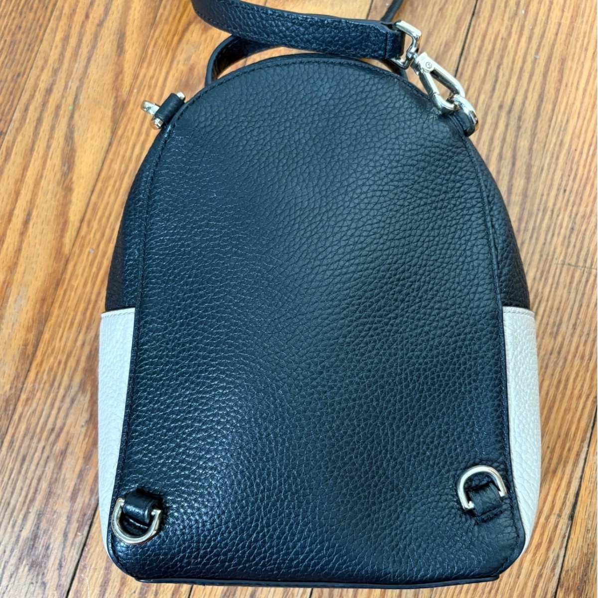 Kate Spade New York Jackson Street Merry Mini Convertible Backpack Leather Cream Leather Backpack Kate Spade Jackson Street Mini Backpack  main image 3