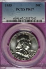1955 PCGS PR67 FRANKLIN HALF DOLLAR #B51594