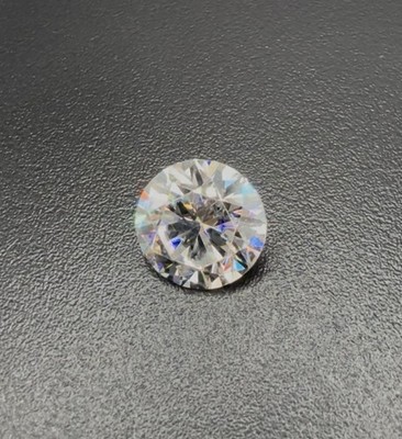 GRA Certified Moissanite Loose Round Cut .5 Ct -15 Ct. USA Seller Free Ship!!