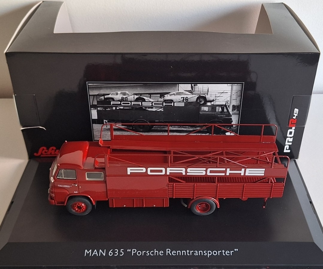 MAN 635 Truck Porsche Transporter 1966 