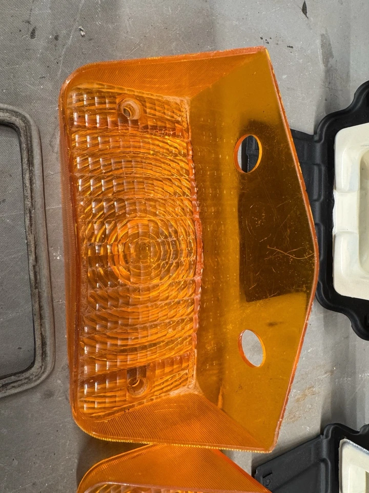 Chevy Impala Belair Caprice 1970 luces de señal de giro parachoques estacionamiento luces equipo original Foto 3 de 4