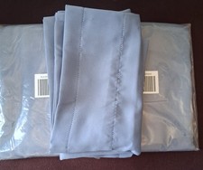 Set of 3 Window Valances Vintage Blue 88x19 Polyester 2 New in Package Curtain T