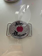 apple bottems belt buckle early 2000 s y2k