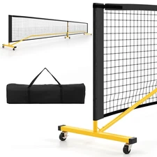 Portable Pickleball Net 22 FT Regulation Size Pickle Ball Net System for Outdoor