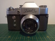 Vintage 1967 Zenit 3M  Industar 3.5/50 KMZ Working Please Read Desc.