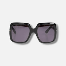 Tom Ford FT1194 Unisex Black Square Sunglasses 55-21-135