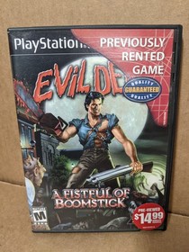 Evil Dead: A Fistful of Boomstick Sony PlayStation 2 PS2 CIB Blockbuster Rental