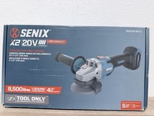 SENIX PAX2115-M2-0 X2 20 Volt Max 4-1/2-Inch Brushless Angle Grinder, Tool Only