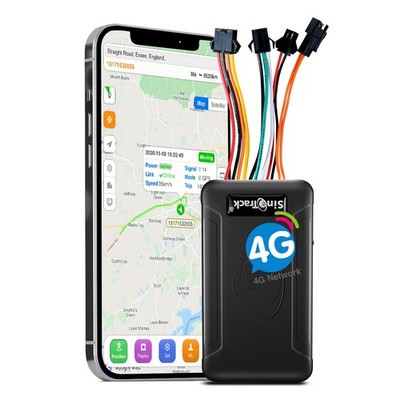 SinoTrack 4G GPS Tracker for Vehicles, ST-906L 4g gps tracker, Black
