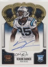 2013 Panini Crown Royale Gold Die-Cut Signatures 46/49 Kenjon Barner Auto w3h
