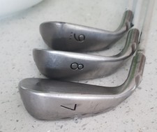 Ping Rhapsody Irons 7, 8 , 9 Graphite Ladies Right Red dot 35.0in, good used con
