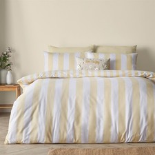 Catherine Lansfield Cove Stripe Duvet Cover & Pillowcase(s) Bed Set Bedding