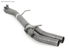 Fox Edelstahl Vorschalldämpfer-Soundrohr Audi A4 B7 Typ 8E Limousine+Avant 1.8T