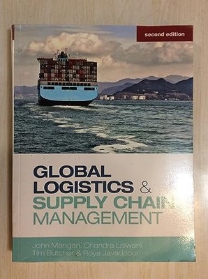 Global Logistics and Supply Chain 2e by Roya Javadpour 1119998840 FREE Shipping