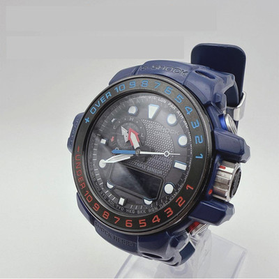CASIO G-SHOCK Gulfmaster GWN-1000H-2AJF Tough Solar Radio Blue Working
