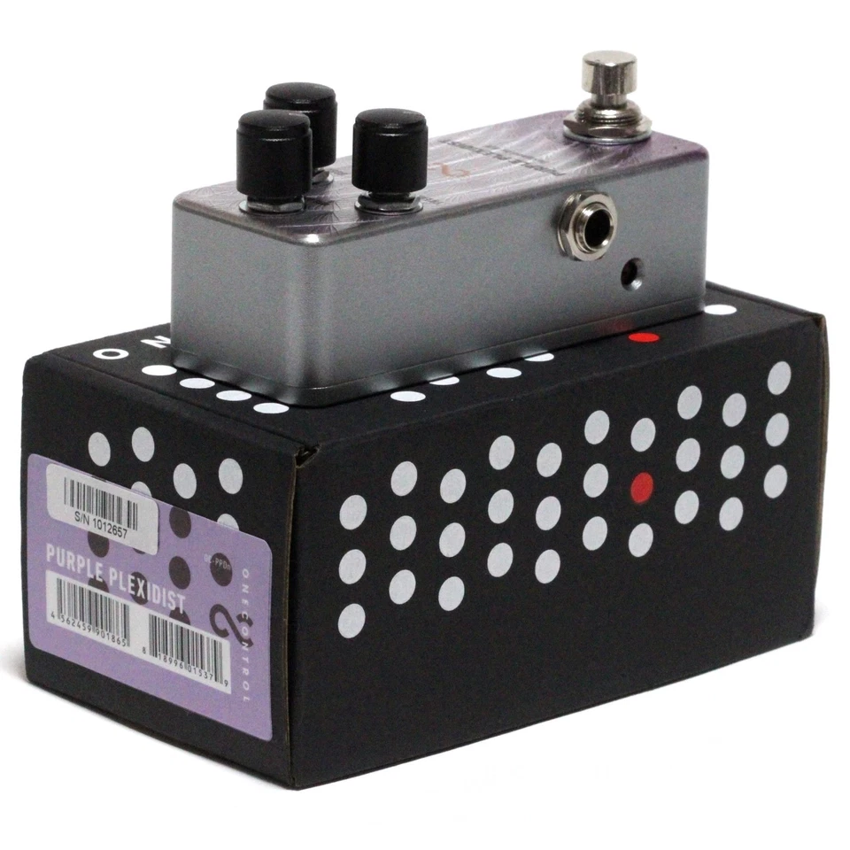 One Control PURPLE PLEXDIST Guitar Effect Pedal OC-PPDn - Image 4 of 4