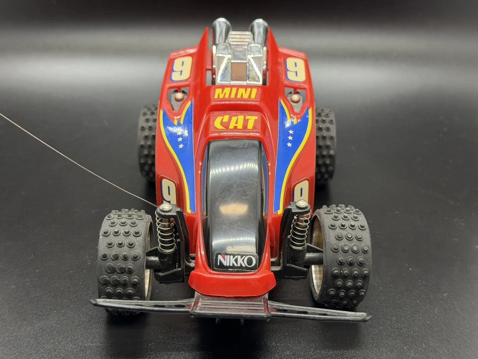 Vintage RC 80s NIKKO Cat Radio Control RC 1/24 Off Road Buggy Mini Cat - works - Image 3 of 4