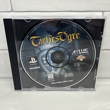 Tactics Ogre (PS1) 1997 Atlus SRPG Game Disc Only Authentic Tested See Pictures