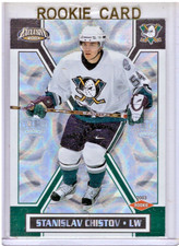 Stanislav Chistov 2002-03 Pacific Exclusive Rookie Card #193. rookie card picture