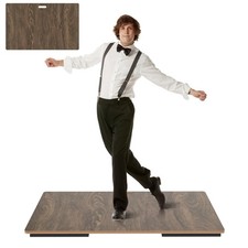 Tap Dance Floor,Tap Board for Tap Dancing,Portable Dance Floor,Cushioned Tap Boa