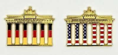 New Marine Corps Security Guard Detachment Challenge Coin Embassy Berlin Germany