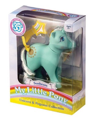 My Little Pony Sunbeam 35th Anniversary G1 Reissue Classic Pony Collection