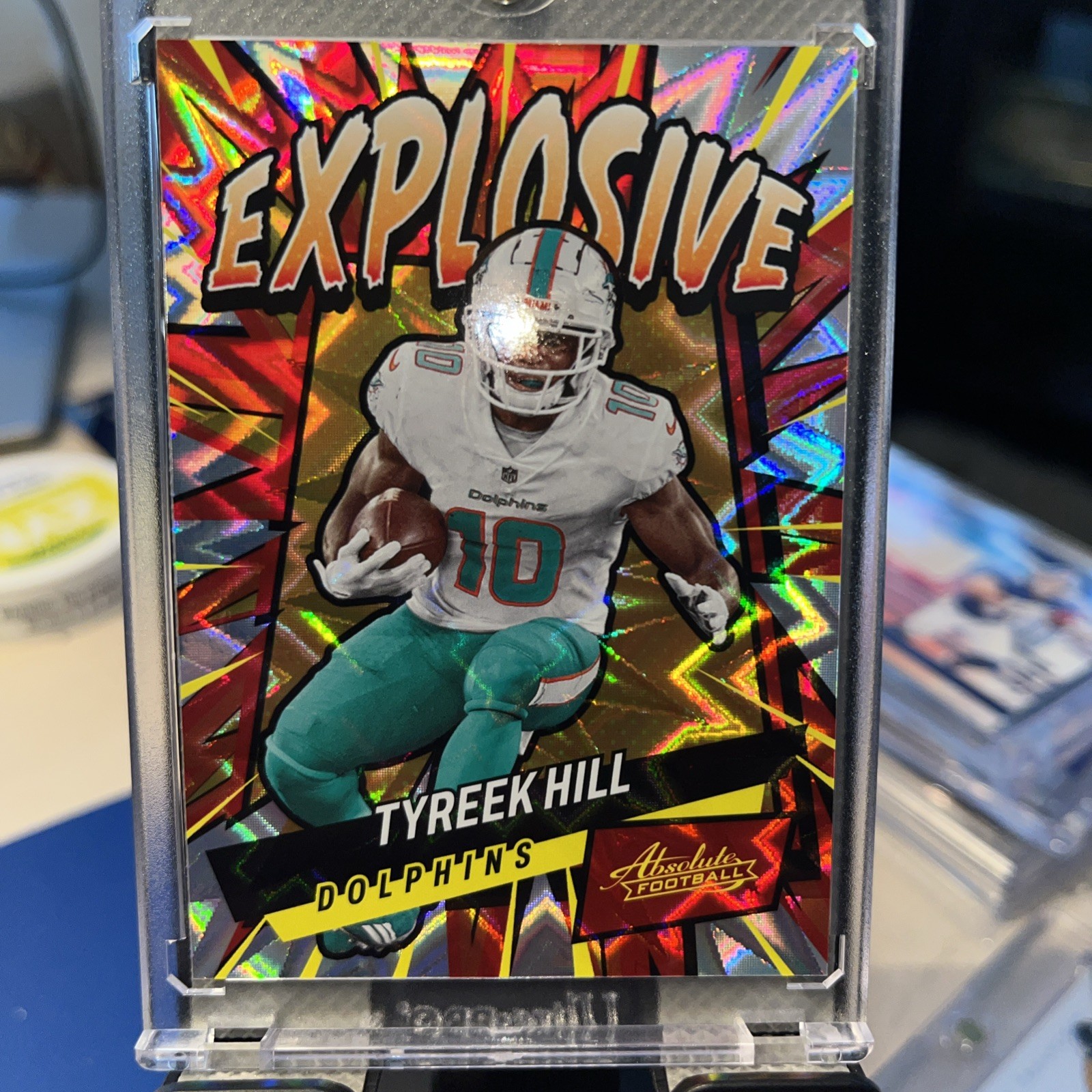 2022 Panini Absolute - Explosive Tyreek Hill #E28 Miami Dolphins CASE HIT