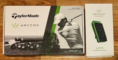 Arccos Caddie Link w 14 Smart Sensors Brand New and SEALED