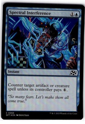 MTG Spectral Interference Aetherdrift holo #63