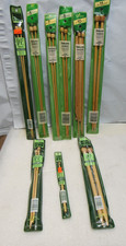Clover Takumi Bamboo Knitting Needles 11 Assorted Sizes Unused  Z19J 